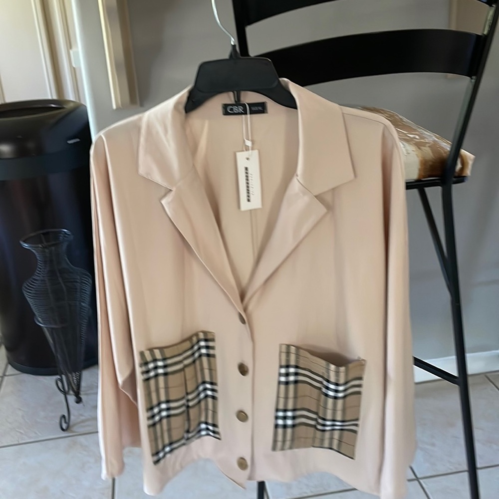 NEW silky jacket